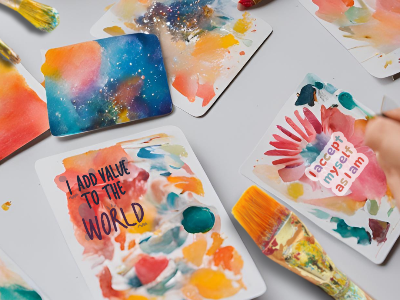 Manifesting Magic for Renewal - DIY Affirmation Cards (1 wk) | Register | Visual Arts Mississauga Store