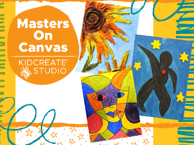 Masters on Canvas Weekly Class (4-9 Years)