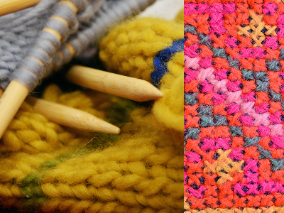 Textile Program Knitting Programme de tricot/ art textile après-l'école avec Anne M./ Knitting ...